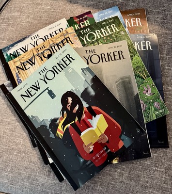 The New Yorker Magazines - Issues Printed from Oct. 15, 2018 to April 1, 2019