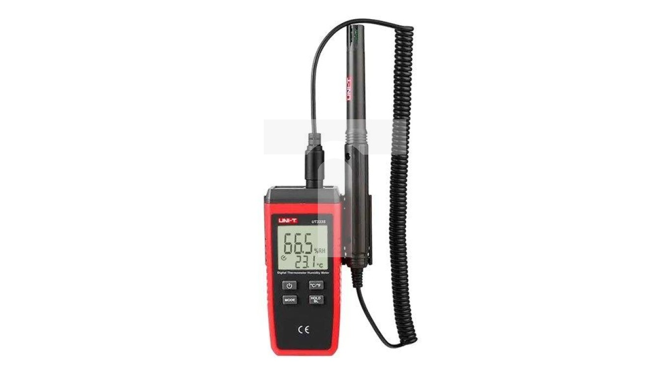 Tresice France Uni-T Ut333s Temperatur- Und Hygrometer Rot Und Grau - Bild 2
