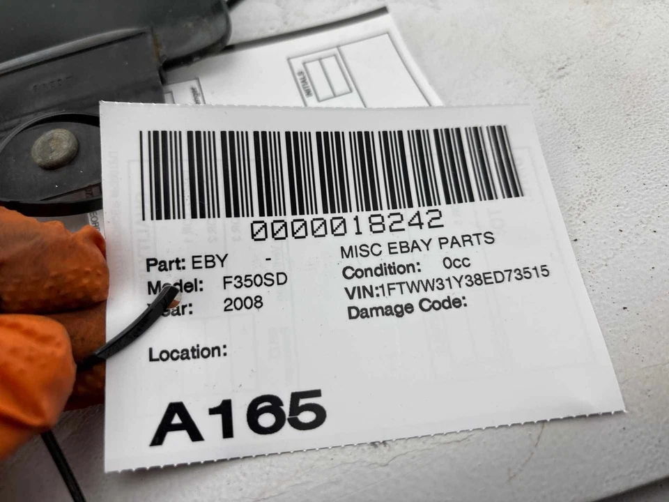 Vidrio ventana puerta trasera izquierda Ford F250/F350/F450/F550/F650/F750 99-12 OEM Foto 4 de 4