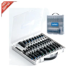 Professional-Grade 34-Piece Impact Nut Driver Set with Magnetic Technology