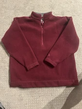 Vintage Eastern Mountain Sports Pullover 1/4 Zip Size Large Fits XXL USA Outdoor