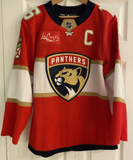 Adidas Climalite NHL Florida Panthers Red Jersey Size 42 Tkachuk Wrong Nameplate