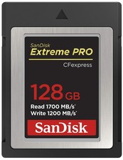 SanDisk 128GB Extreme PRO CFexpress Card Type B - up to 1700MB/s, for RAW 4K vid