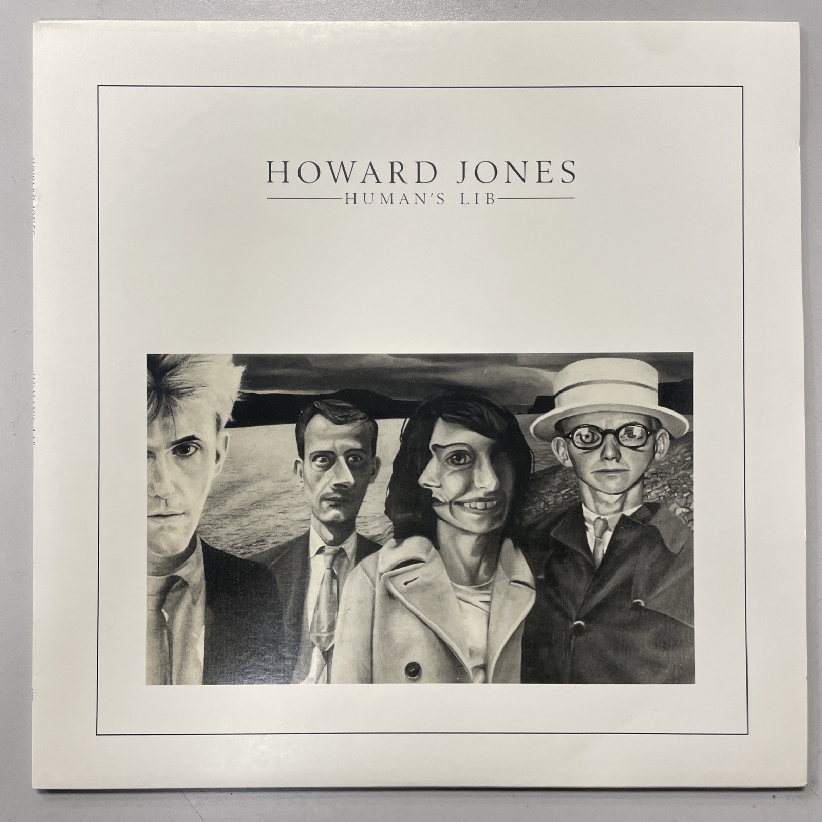 HOWARD JONES HUMANS LIB ALBUM RECORD LP VINYL LONG PLAYER USED Warner Records