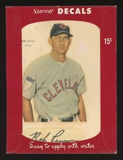1952 Star-Cal Decals Type 1 #74-C Bob Lemon