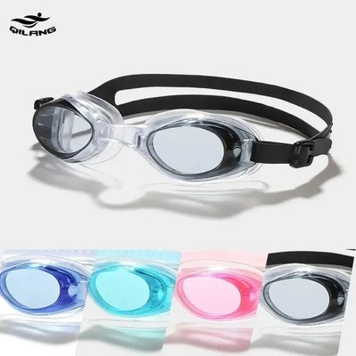 Silicone Swimming Goggles HD Anti Fog Waterproof Adult Men Women Kids Glasses