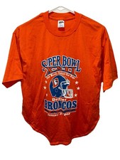 1988 Denver Broncos Super Bowl XXII T-Shirt Vintage sz XL Single Stitch 