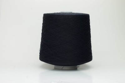 Botto Giuseppe Italian Yarn Silk Cone Black Knitting and Crochet Per 100 gr