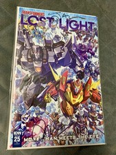 Transformers Lost Light #25 Retailer Incentive Comic HTF NM Grail (signed!!!!)