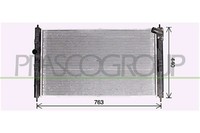 Prasco KüHler WasserküHler FüR CitroëN C4 Aircross Mitsubishi Lancer Viii 1.8
