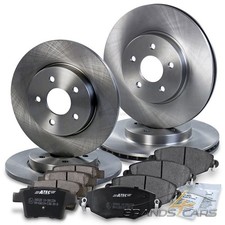 ATEC BREMSSCHEIBEN + BREMSBELÄGE VORNE + HINTEN FÜR FORD MONDEO 3 04-07