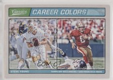 2017 Panini Classics Career Colors Steve Young #CC-5 HOF 02v3