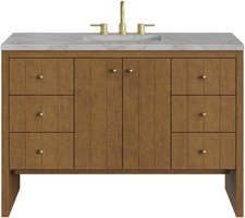 James Martin Vanities 435-V48-3VSL Hudson 48