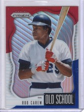2021 Panini Prizm Old School Red White Blue Prizm #OS-5 Rod Carew