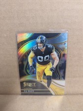 2023 Panini Select - Club Level T.J. Watt #217 Silver Prizm
