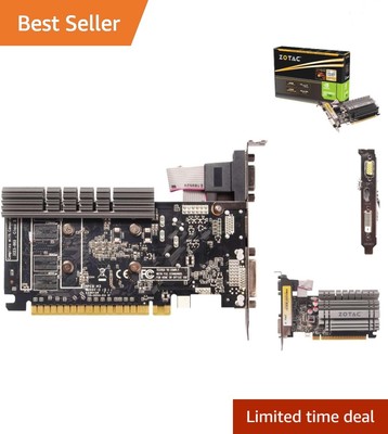 Upgrade to GeForce GT 730 Zone Edition 4GB Graphics Card - Silent and Powerful