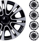 ✅ 4X 15" Wheel Covers Snap On Hubcaps Full Hub Caps Fit for R15 Tire & Steel Rim