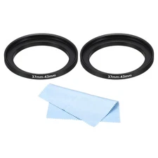 49mm-43mm Step Down Ring Camera Lens Filter Adapter Ring Filter with Cloth
