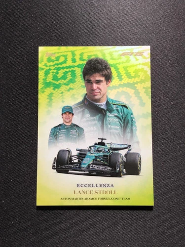 2025 Topps Eccellenza Trionfo Lance Stroll Aston Martin Aramco DS28