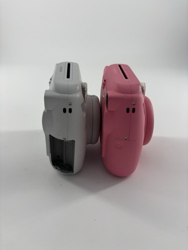 Lotto di 2 fotocamere Fujifilm Instax Mini 9 pellicola rosa grigio testate - Foto 5 di 6