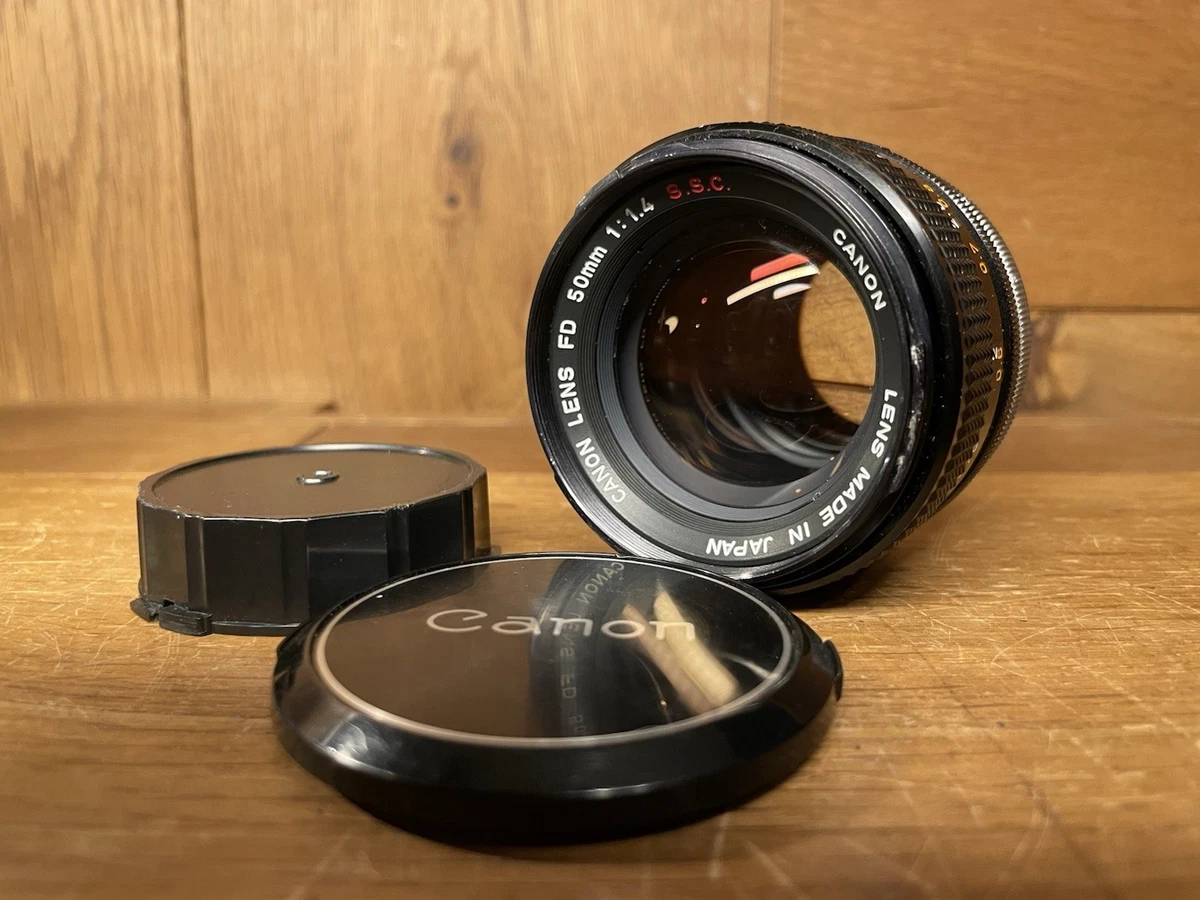 Canon FD 50mm f/1.4 Camera Lenses for sale | eBay