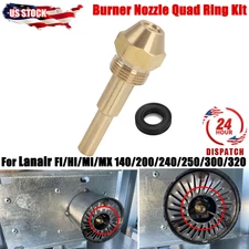 For Lanair 9-5 Waste Oil Nozzle W/ Quad Ring Models FI MX MI HI 320 140 300 250