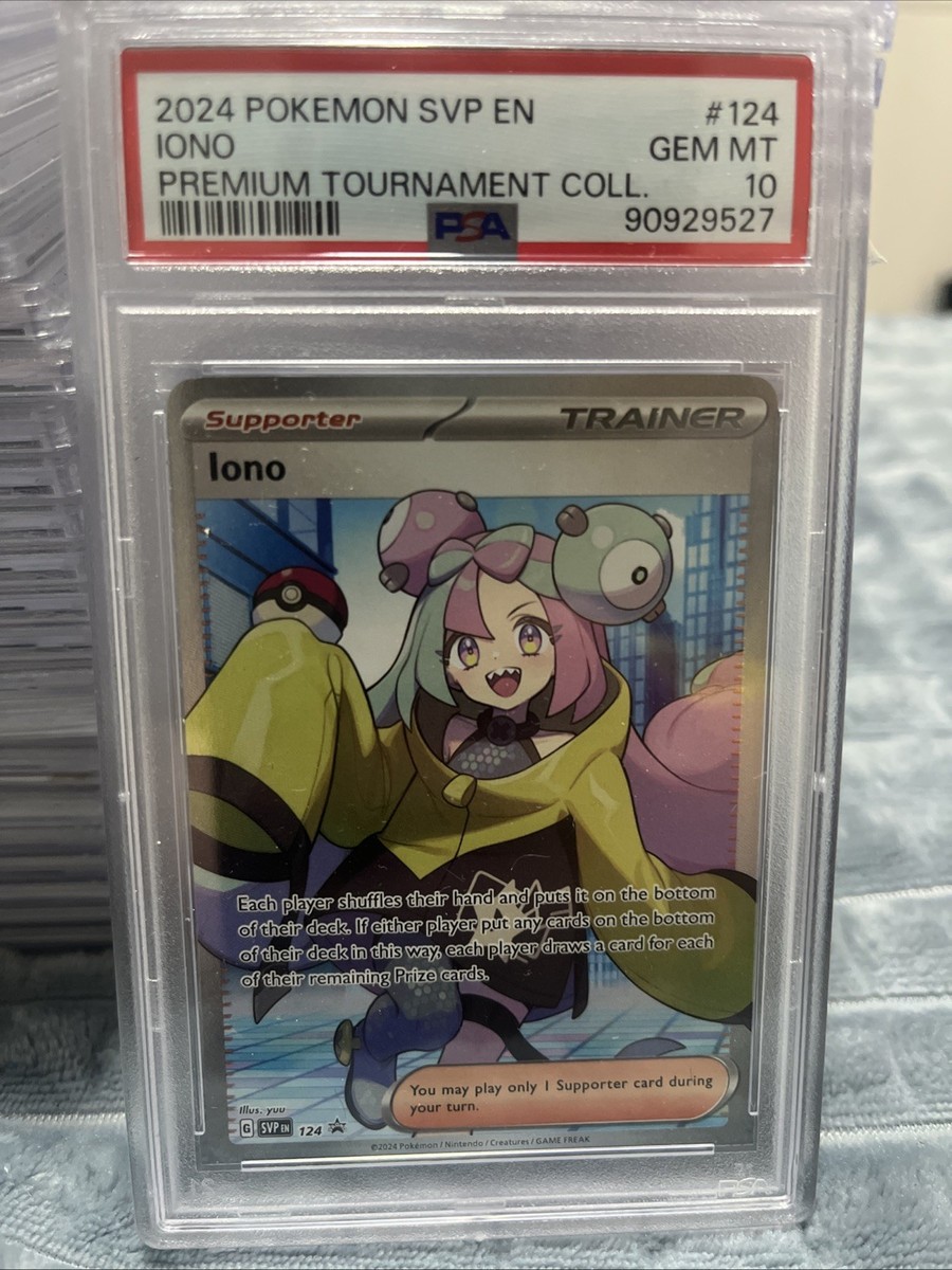 Iono 124 Sv: Scarlet & Violet Promo Cards Holo for sale