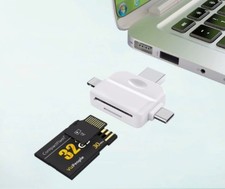 Memory Card Reader 5-in-1 Hub Adapter Converter SD for iPhone Type-C