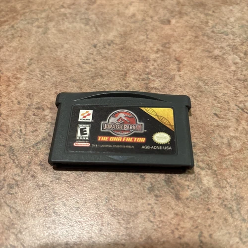 Jurassic Park III 3 the DNA factor For Gameboy Advance Nintendo Cartridge Only