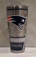 NE Patriots Tervis 30oz Stainless Steel Tumbler NFL 2017 NEW