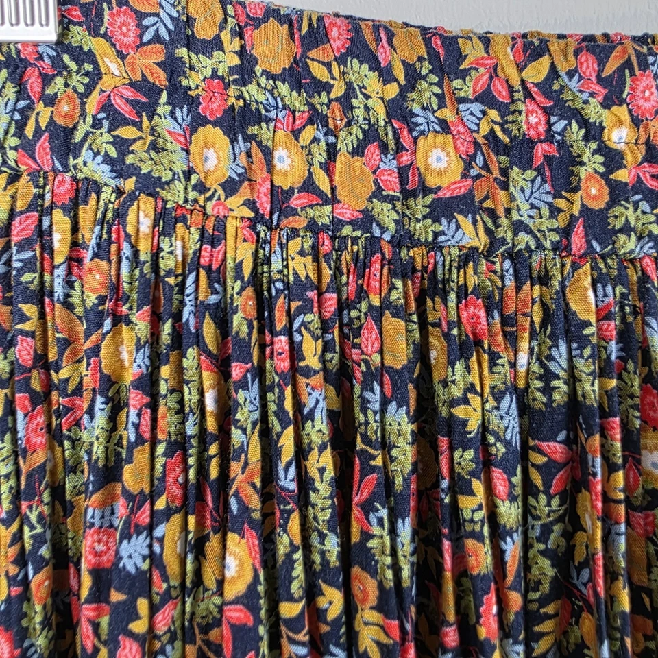 Falda De Colección Años 90 Stonebridge Rayón Callis S Ditsy Floral Boho Pradera Cottagecore Foto 3 de 4