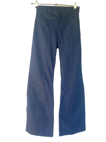 NOS Vintage 1986 US Navy Utility Denim Type II Jeans 28R Deadstock Sailor