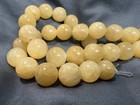 Honey Calcite Round Beads, 12mm, 34 Count, 15” Strand — photo 1