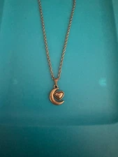 20 inch Bronze cable chain with heart pendant 10% charity