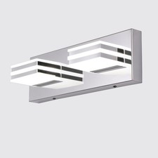 Chrome LED Vanity Light Bar