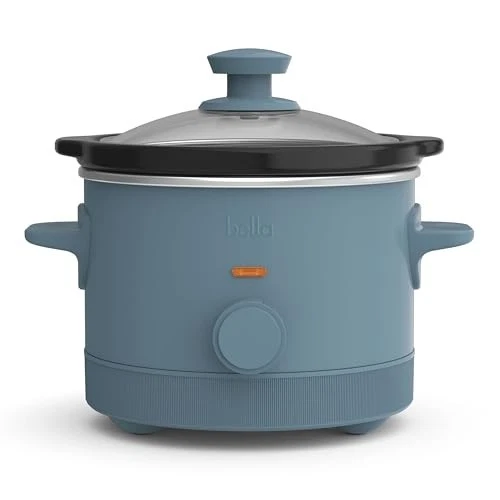 1.5 Qt Slow Cooker with 3 Heat Manual Control, Ceramic Nonstick Coating,Dishwash