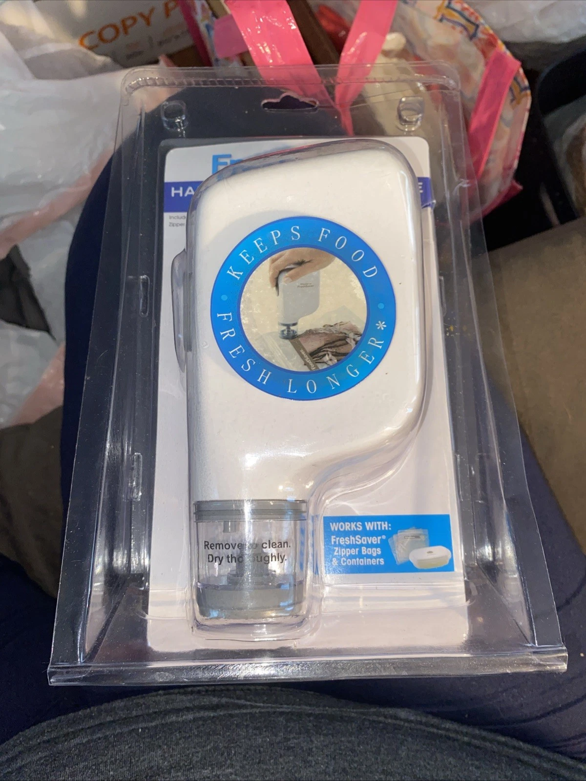 Food Saver FreshSaver - Handheld Rechargeable Vacuum Sealer System New in Box
Opens in a new window