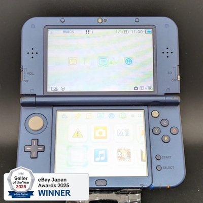 B5183 Nintendo new 3DS LL XL console Metallic Blue Japan fx | eBay