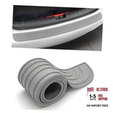 Car Rear Bumper Protector Guard, Anti-Scratch Auto Trunk Door Entry Gray, 35"