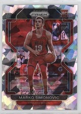 2021-22 Panini Prizm Ice Prizm Marko Simonovic #166 0s2w