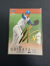 Shibata Shishi Gold Foil Autograph Limited Edition Of 100 BBM 2026 1st