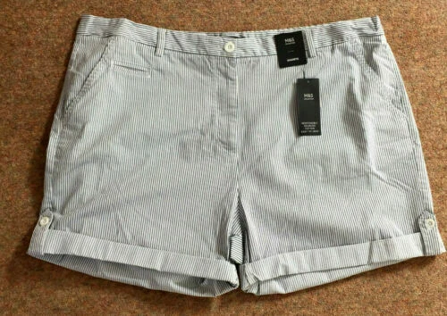 White Cotton Shorts for Women