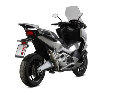 Pots D'Pot D'Echappement Storm GP Acier inoxydable Honda Forza 750 2021  2023