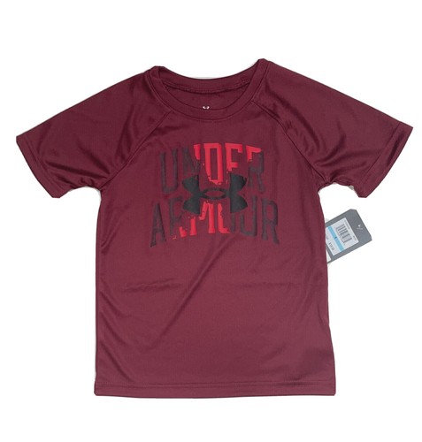 UNDER ARMOUR Boys Heatgear T-Shirts & Assorted Style Graphic Logo; Szs 4-7, NWT - Picture 19 of 34