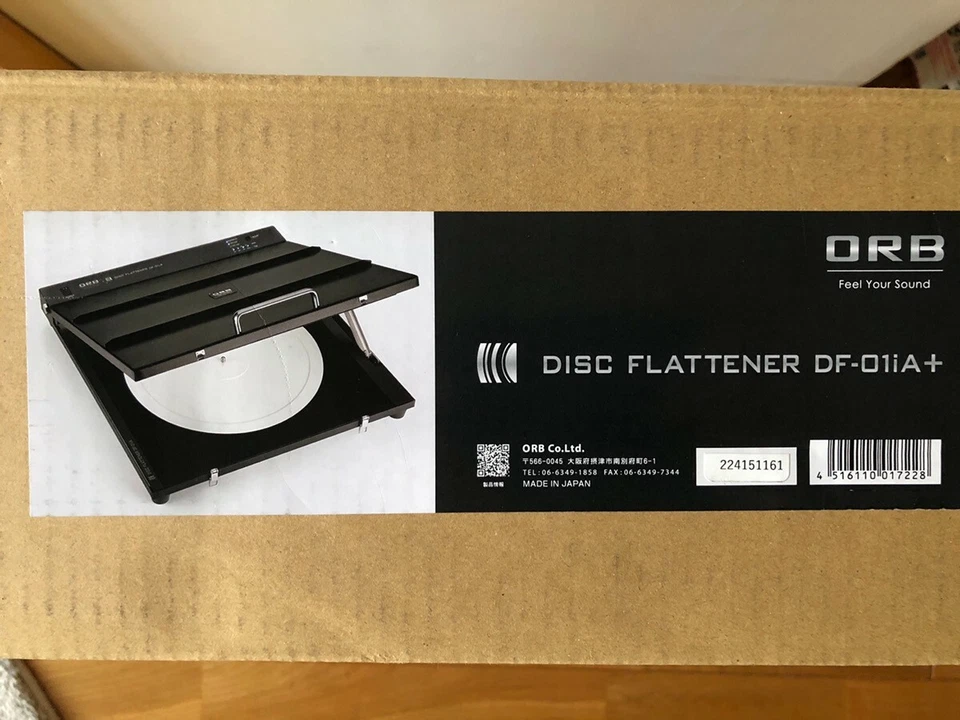 ORB DF-01iA+ High-end Audio Vinyl Record Flattener NEW - Image 2 of 4