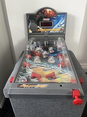 Arcade Pinball Machine with LED Lights & Arcade Sounds 