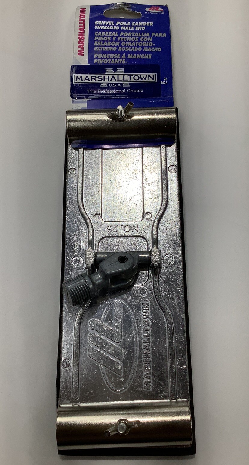Marshalltown Swivel Pole Sander 26A Threaded Male End