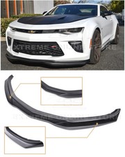 For 16-up Chevrolet Camaro Ss T6 Style Primer Black Front Bumper Lip Splitter For 16-up Chevrolet Camaro Ss T6 Style Primer Black Front Bumper Lip Splitter
