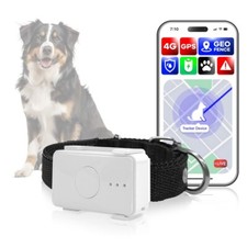 4G Dog GPS Tracker Collar – Pet Location, Geo-Fence, Outdoor & Waterproof