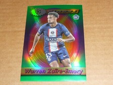 2022/23 Topps Finest FLASHBACKS SOCCER WARREN ZAIRE EMERY BOX TOPPER REFRACTOR